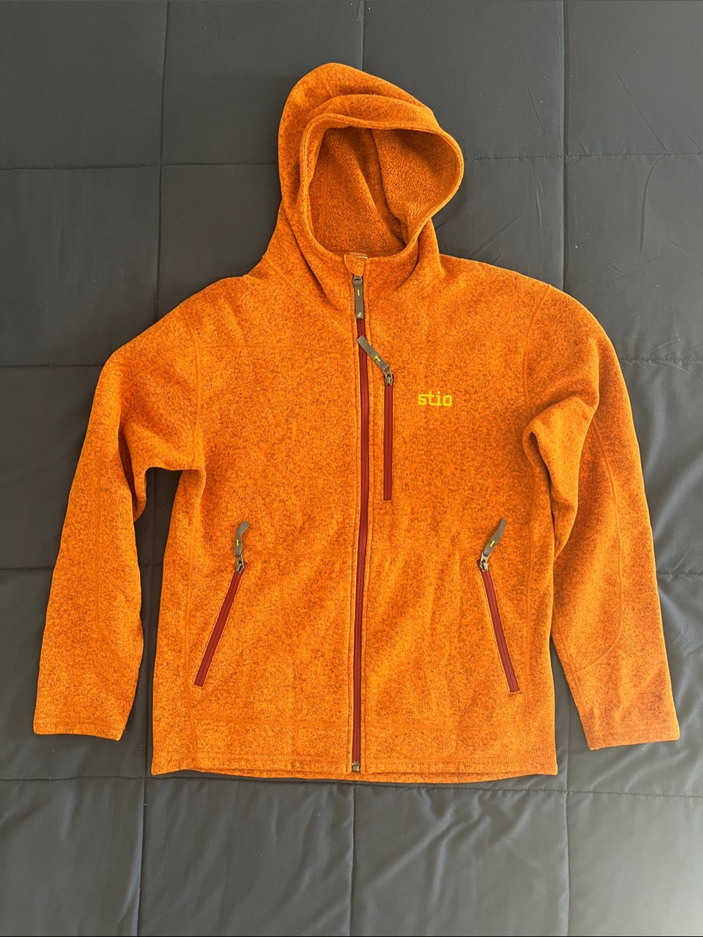 Stio Men’s Hooded Full-Zip Fleece Jacket